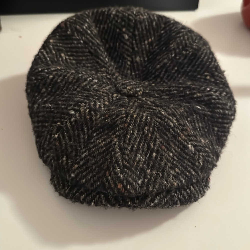 Olney hat Bakerboy hat size large tweed